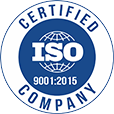ISO 9001:2015 certified quality management
